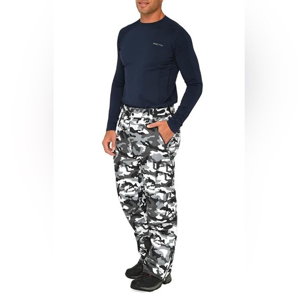 Arctix Men's Snowsports Cargo Pants NEW Color: A6 Camo Black